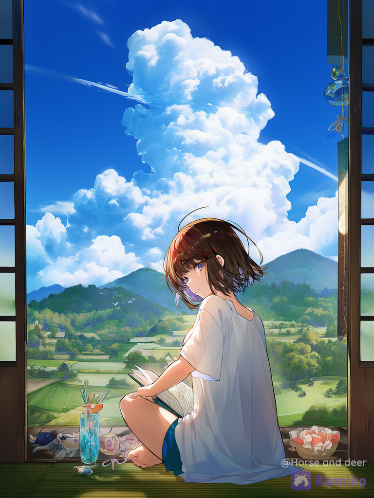 Turning the pages of summer