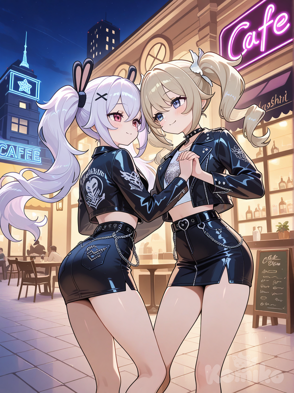 #Cafe anime girl