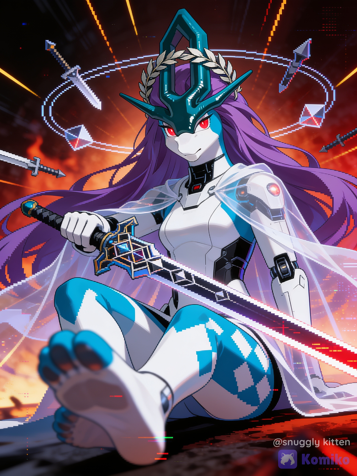 Suicune's Epic Sword Moment ✨