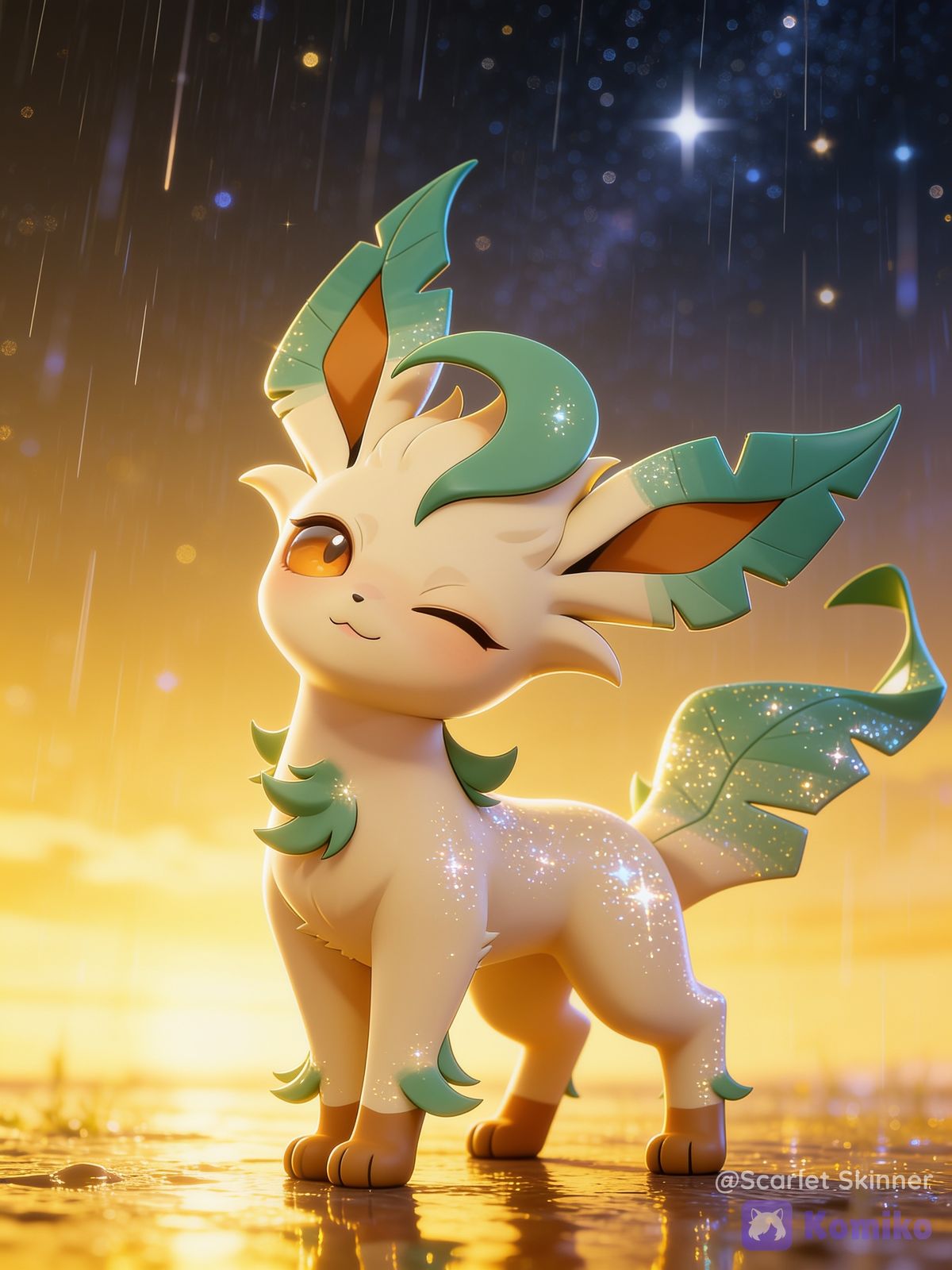My favorite evolution of Eevee, Leafeon!