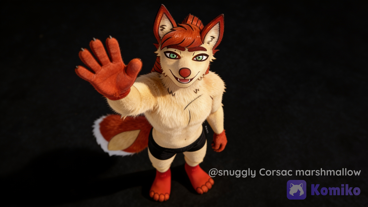 Me waving at you from another fursona phase!
