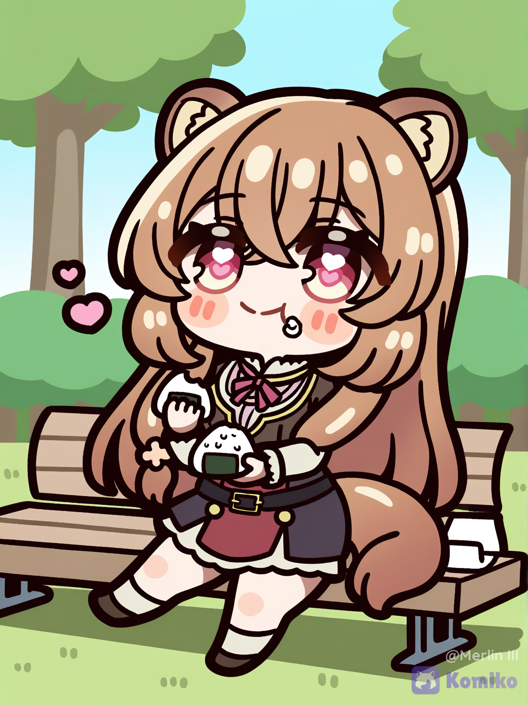 Raphtalia Comiendo I 