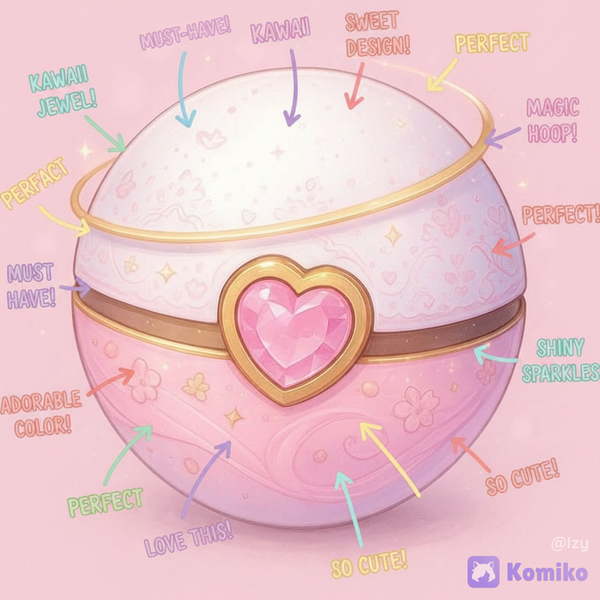 Pink Pokeball 