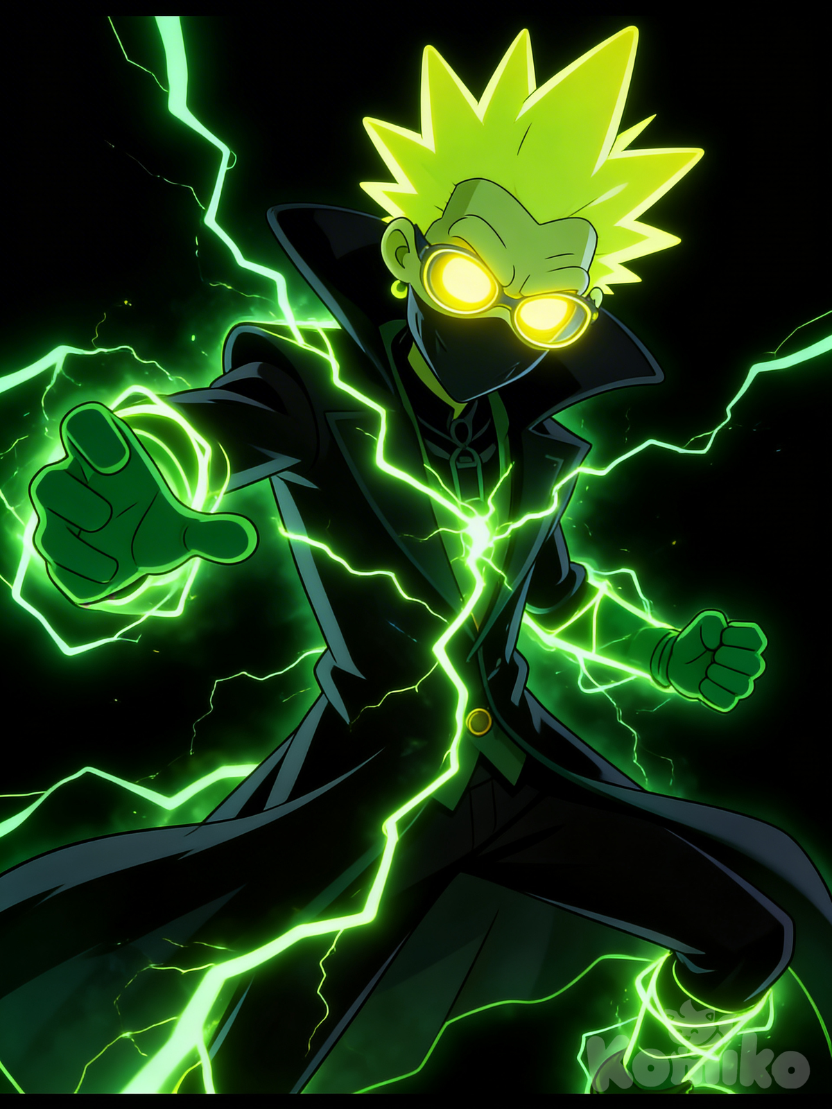 Evil Mad Scientist Supervillain
