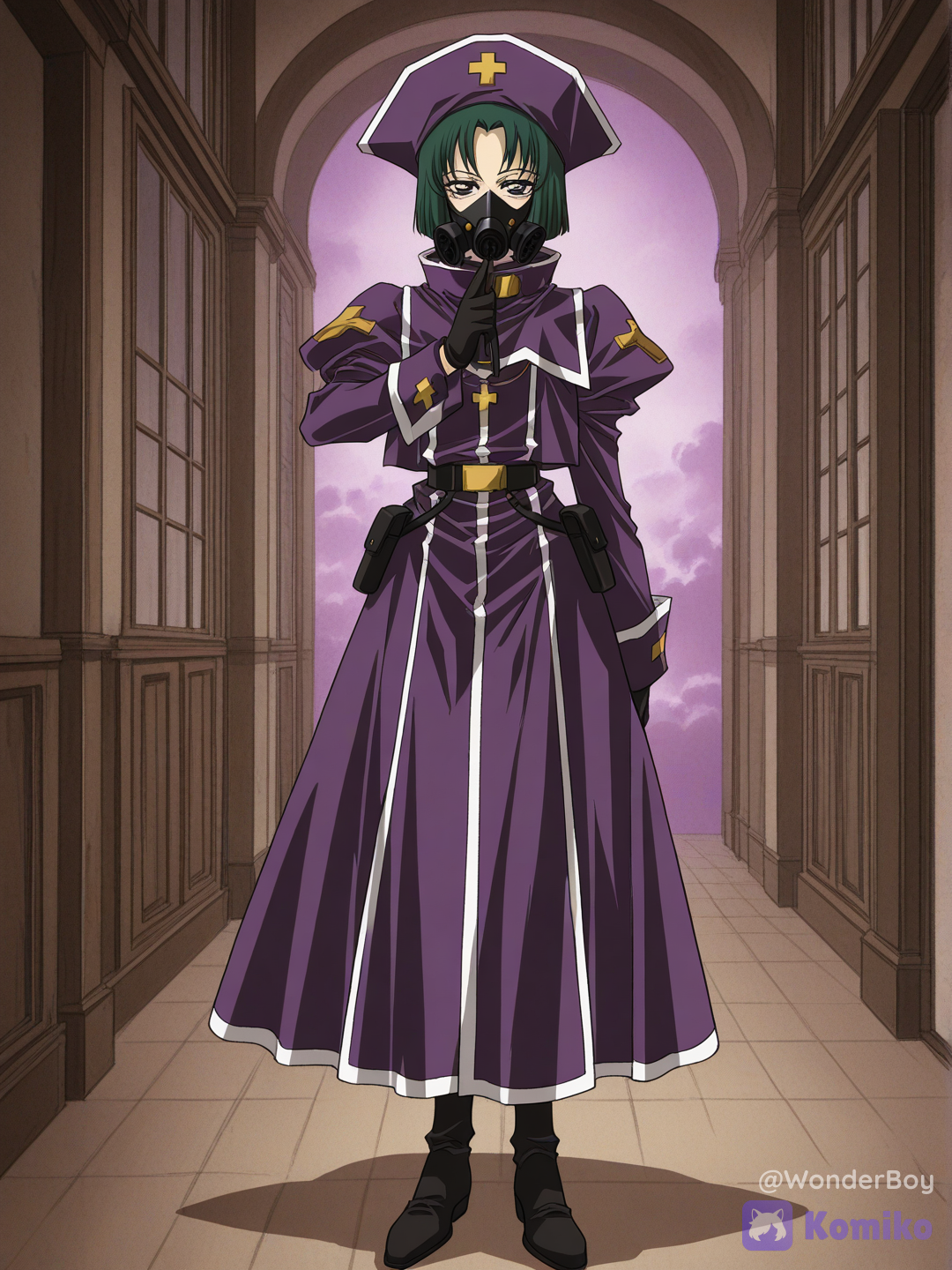 SmogScreen as a Retro Priestess
