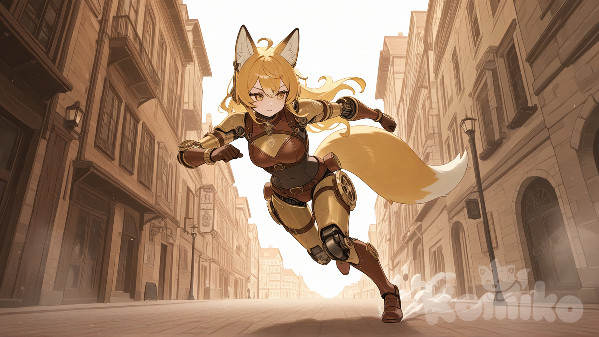 Steampunk runaway