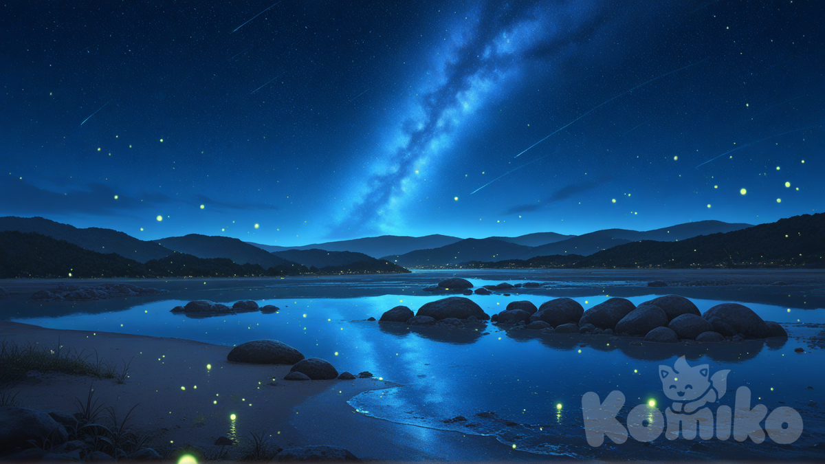 Night lake