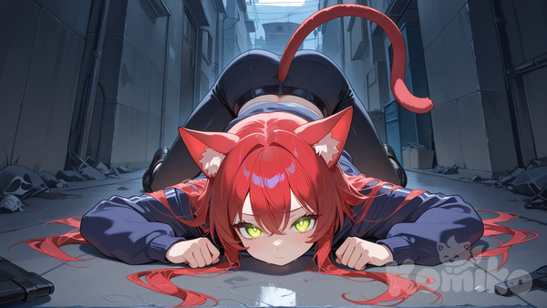 Good kitty!