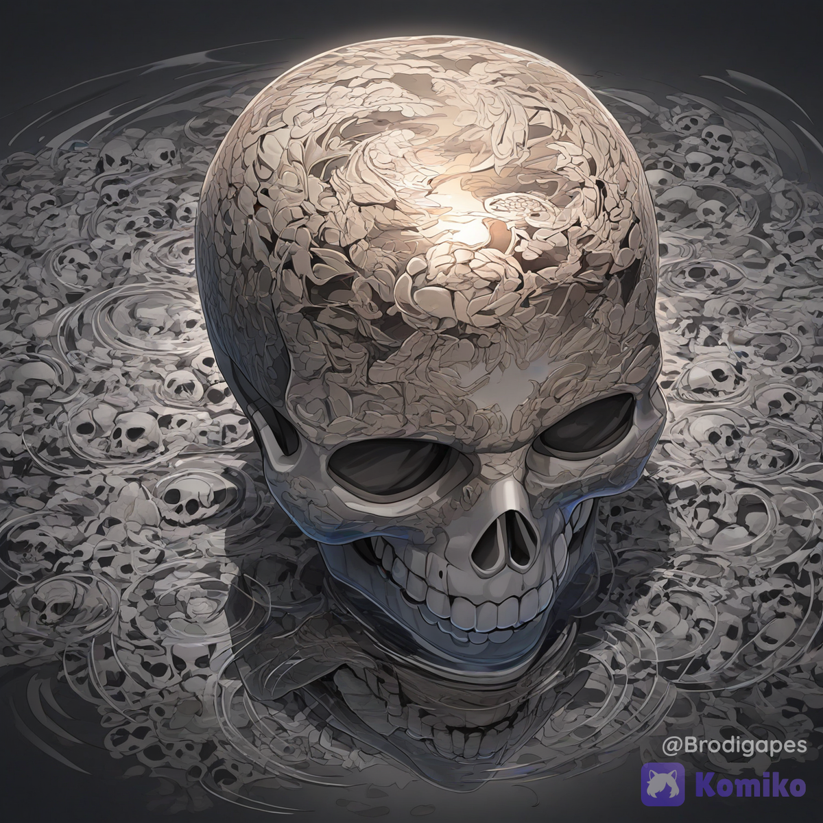 Skull art