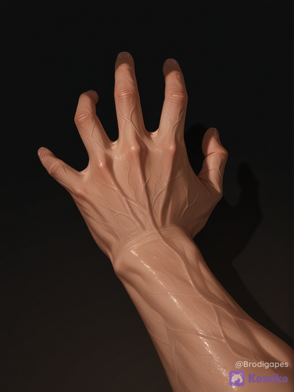 Hand... Just beautiful hand.