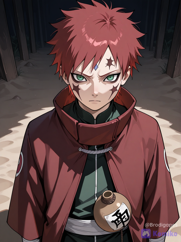 Gaara "Naruto" (Komiko ver.)