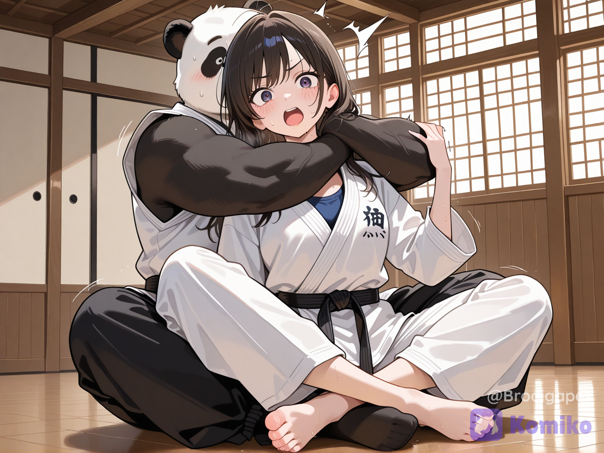 Rear neck choke