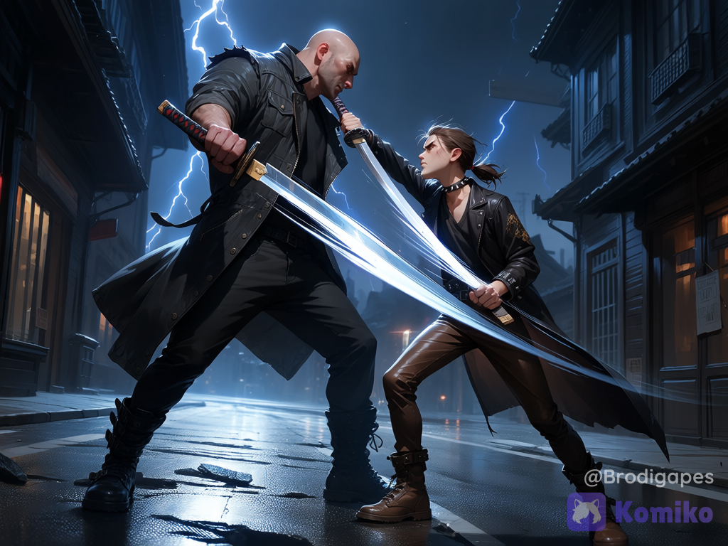 "Highlander" Sword Fight