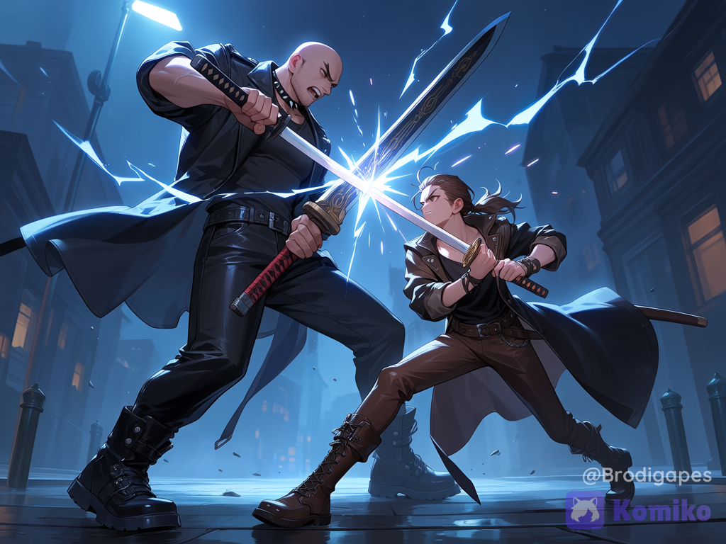 "Highlander" Sword Fight