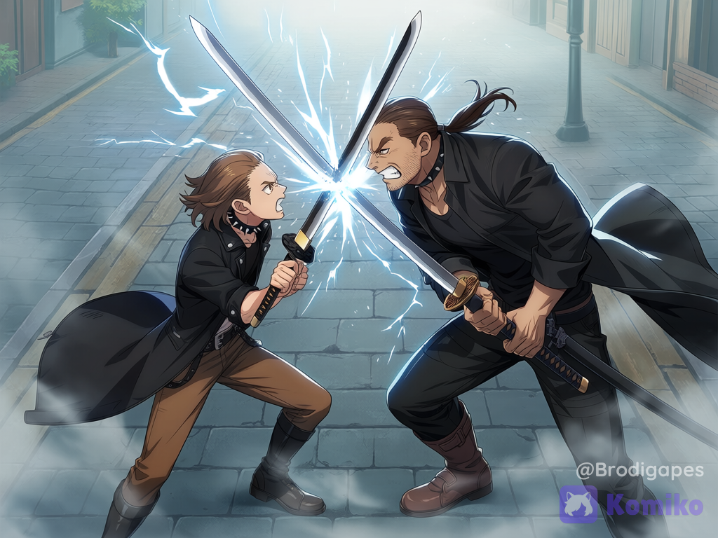 "Highlander" Sword Fight
