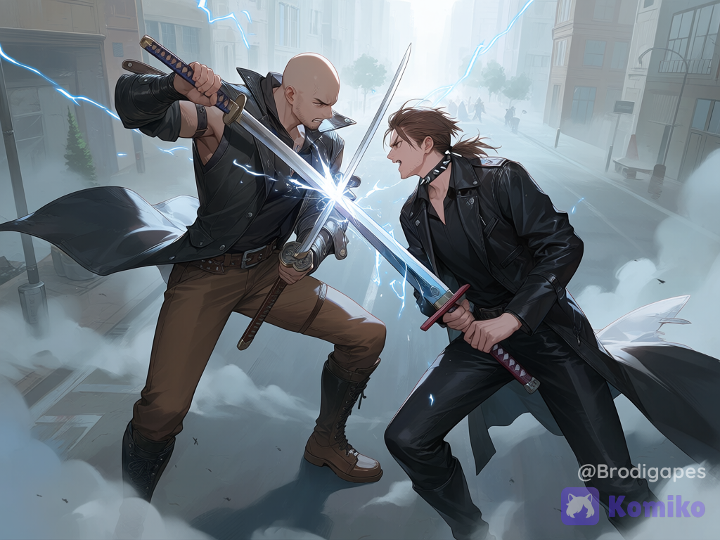 "Highlander" Sword Fight