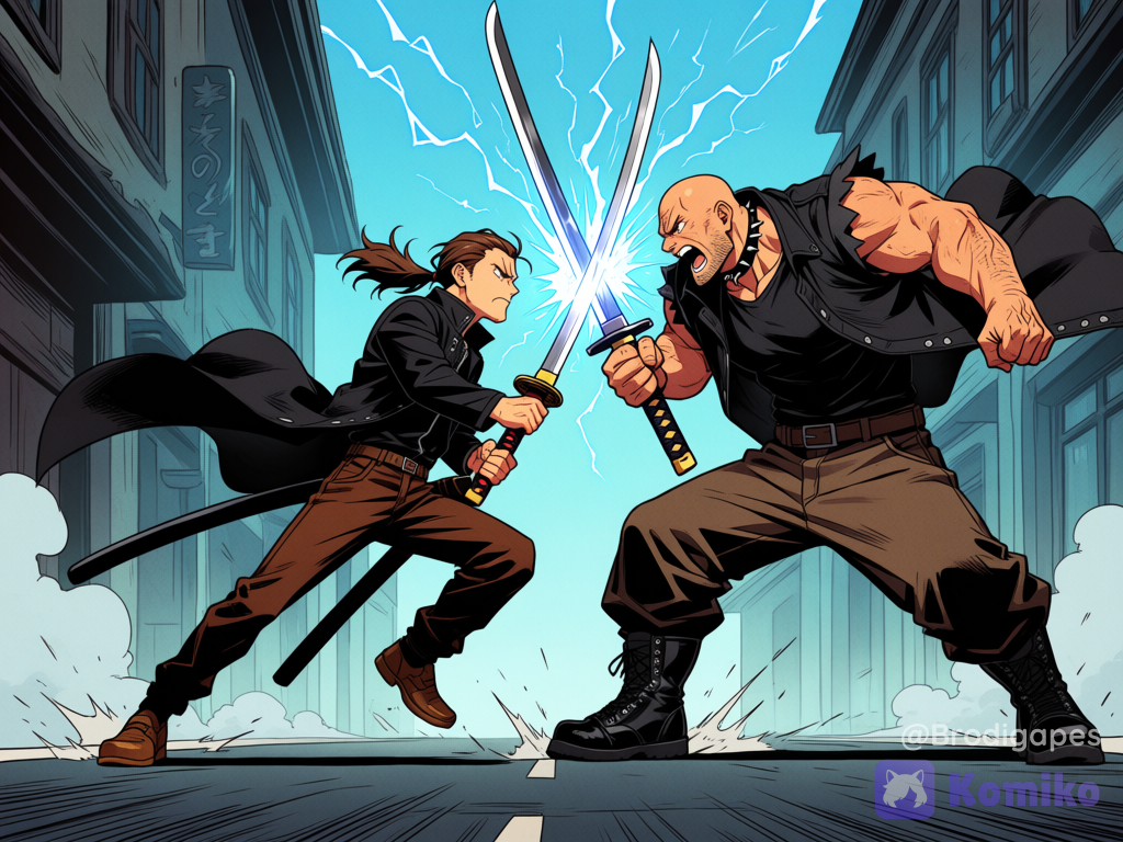 "Highlander" Sword Fight