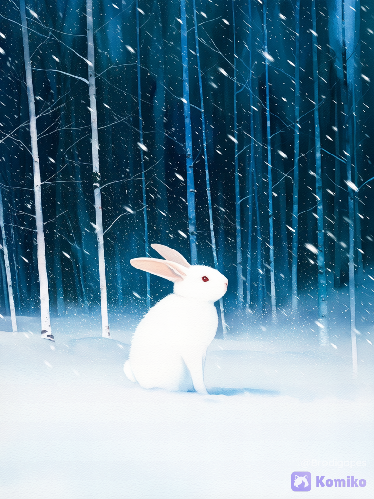 Winter bunny
