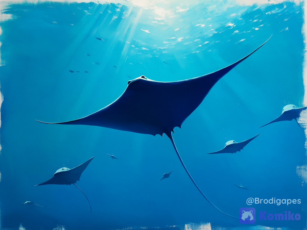 Flight of the Mantas