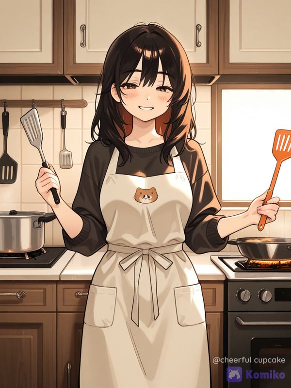 Kitchen woman