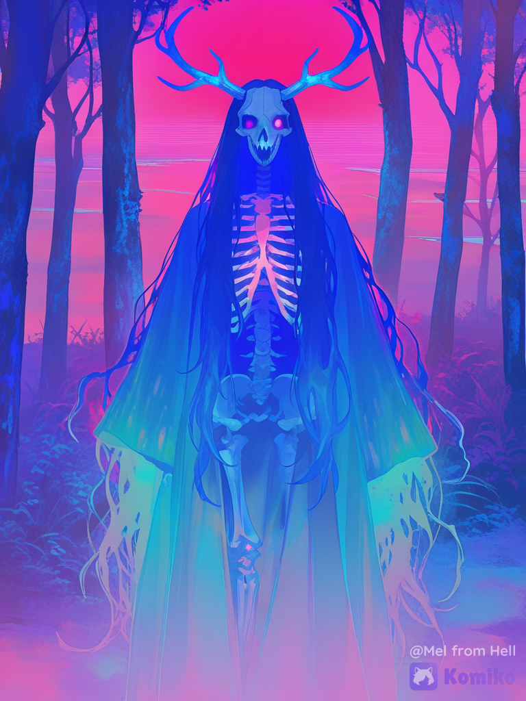 Pastel your Wendigo.