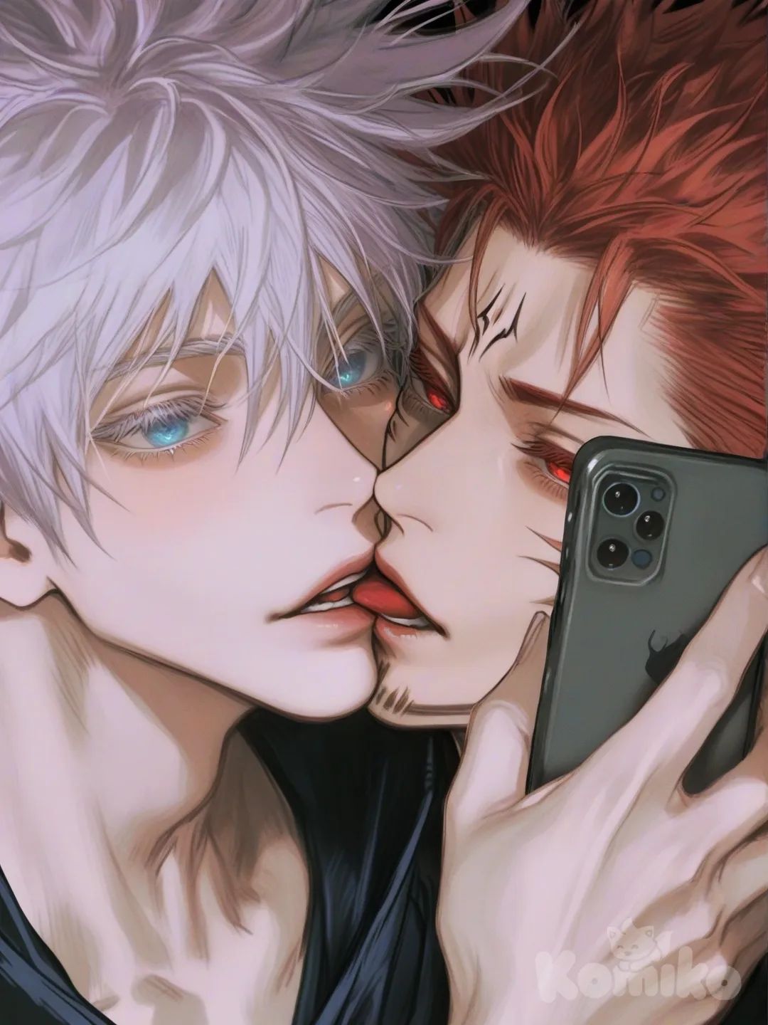 Ryoumen Sukuna y Gojou Satoru