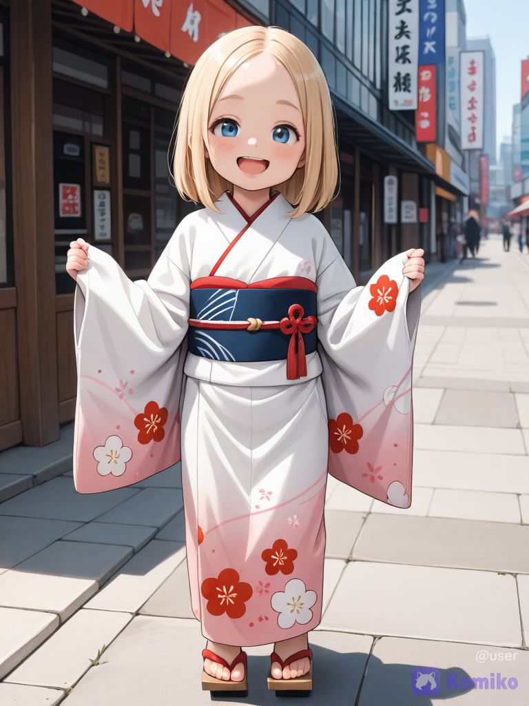 Adorable child from Japan