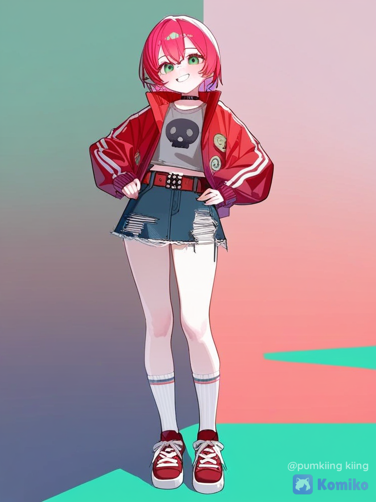 Punk Rocker girl 2