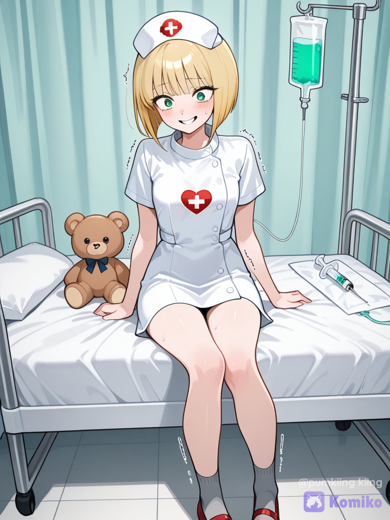 Nervous girl 5