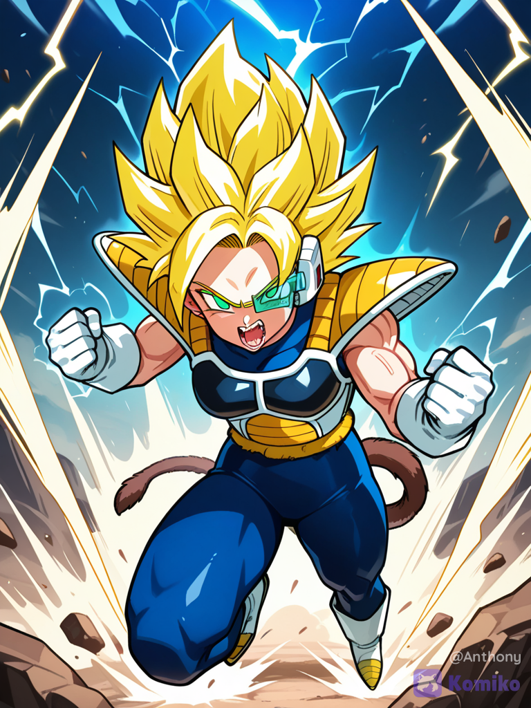 There’s a new Super Saiyan in town!✨