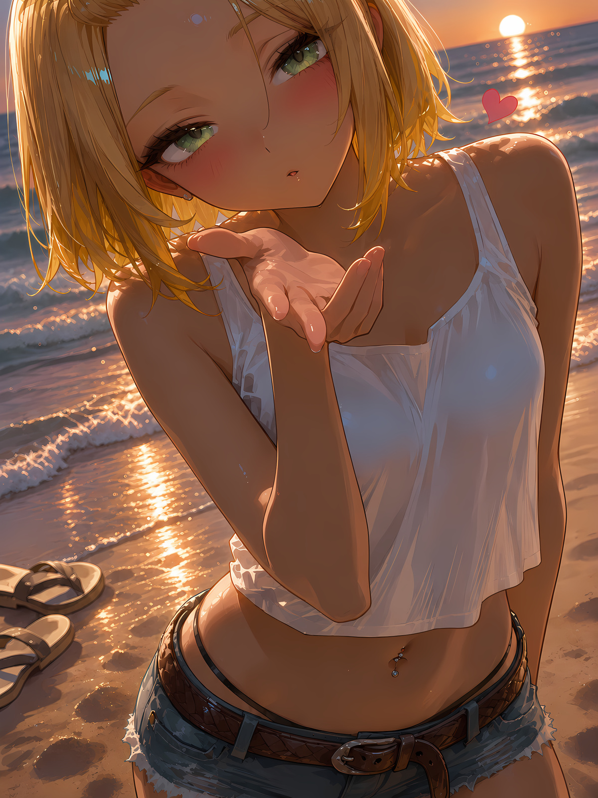 “be honest… am i cute?~”