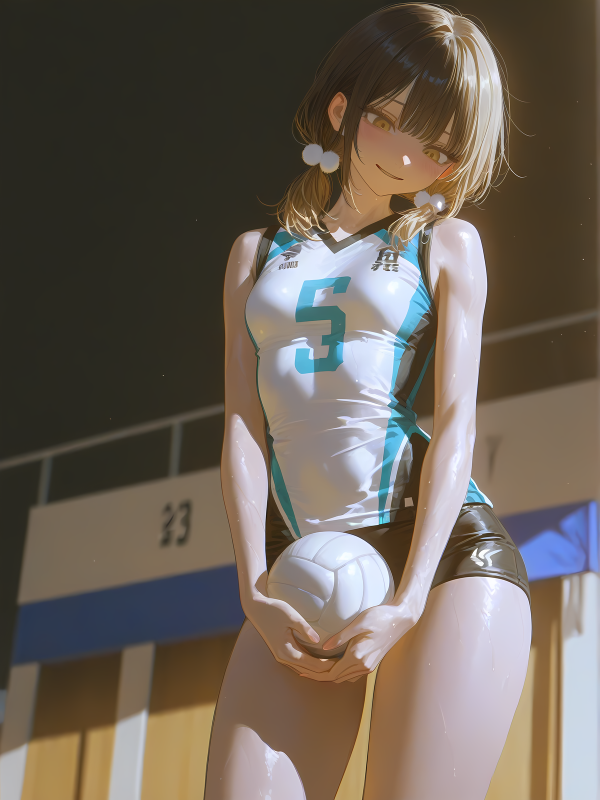 Hina in Volleyball Club