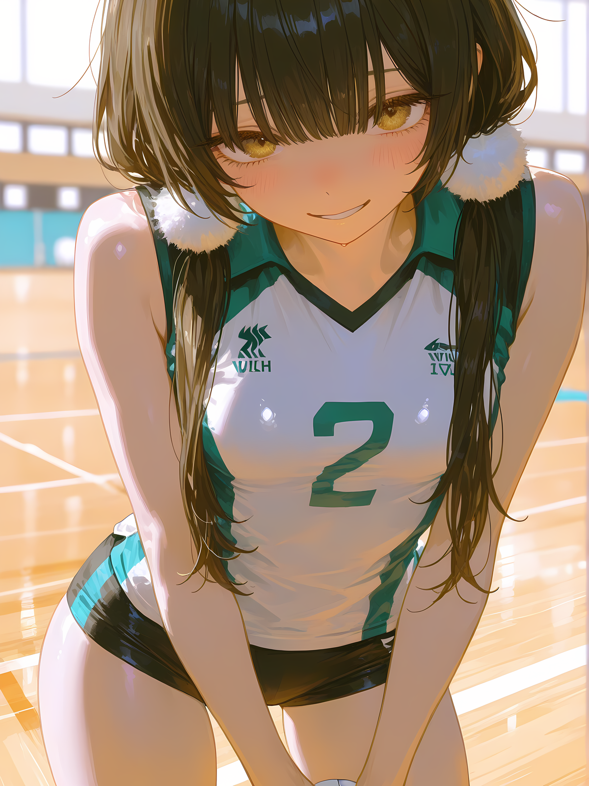 Hina in Volleyball Club