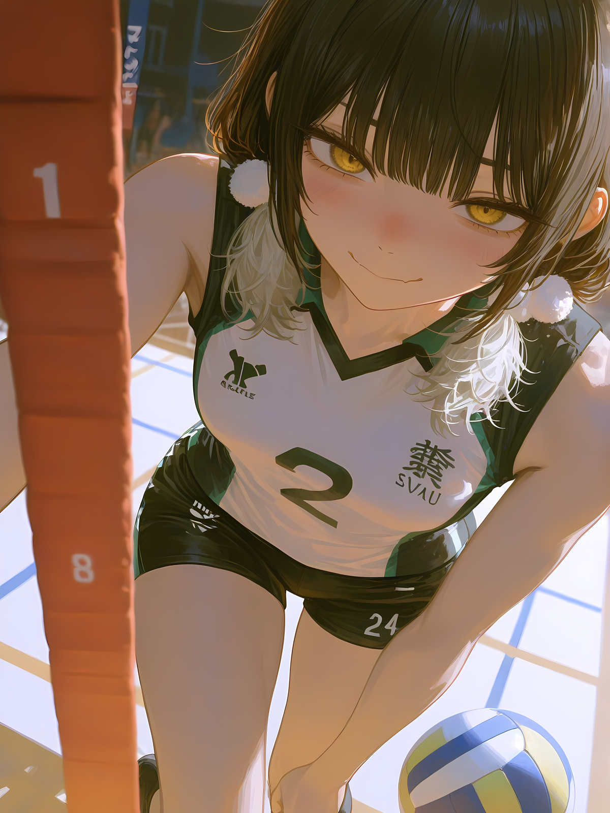 Hina in Volleyball Club