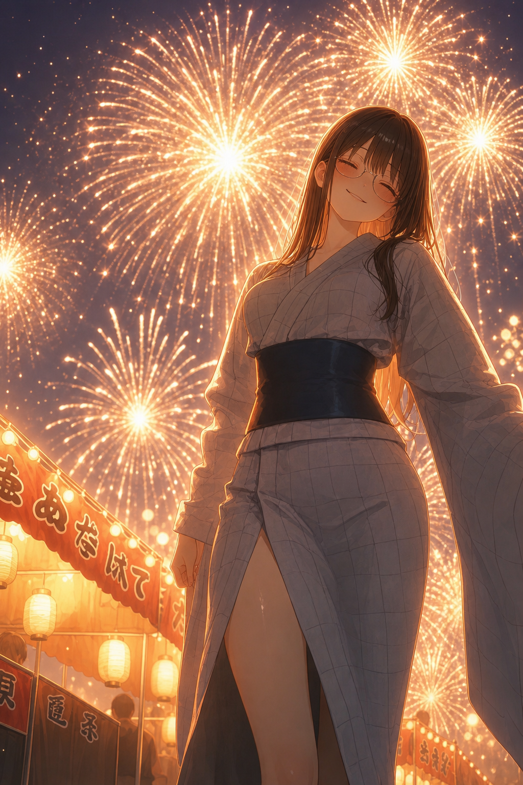 Minami at the Natsumatsuri