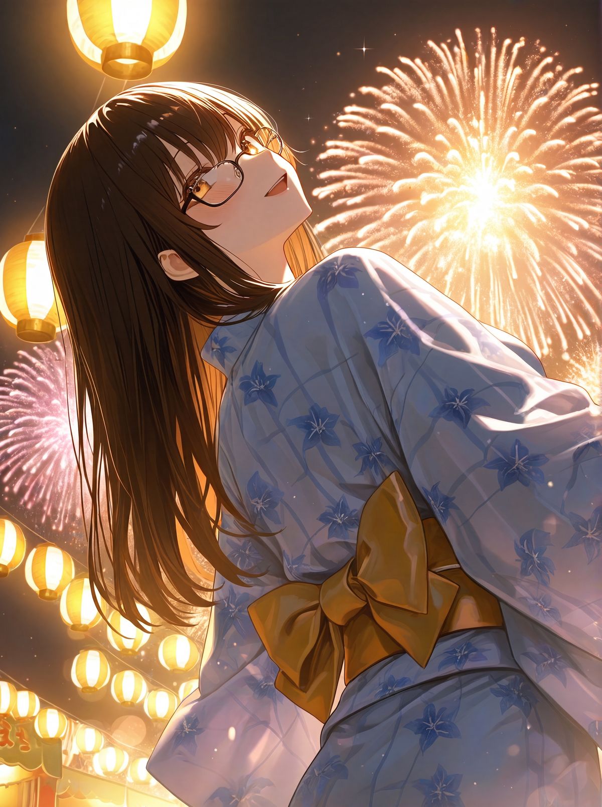 Minami at the Natsumatsuri