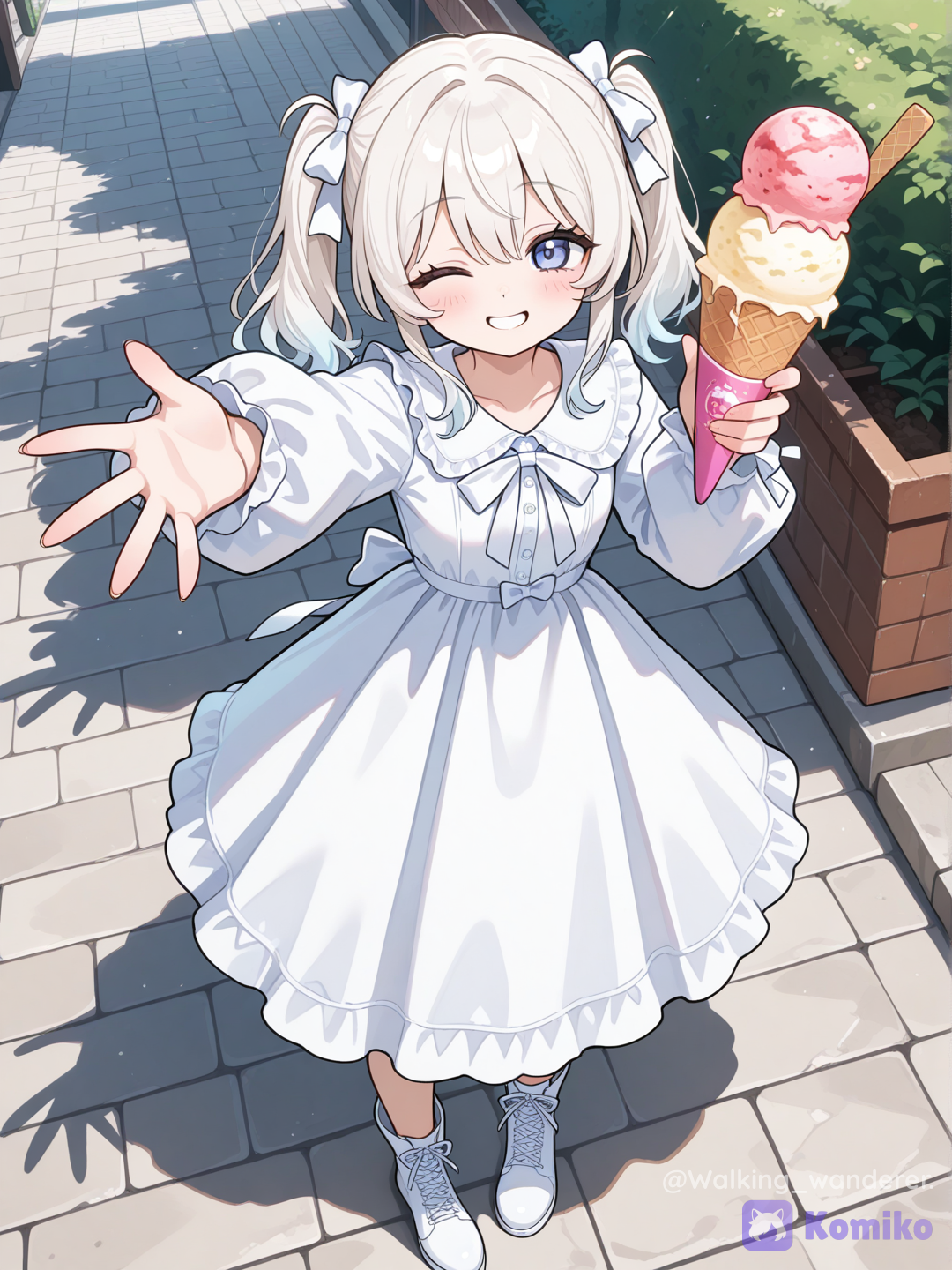 Enjoy sunny summer days~