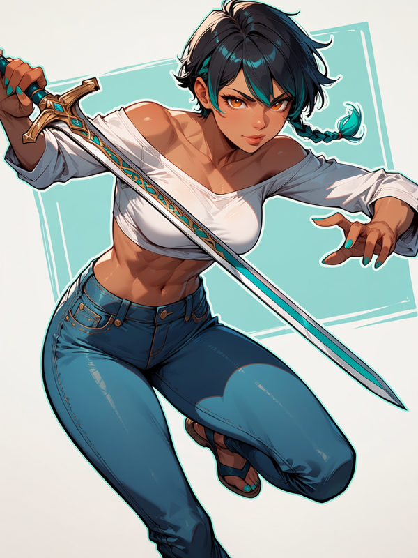Swords woman arya