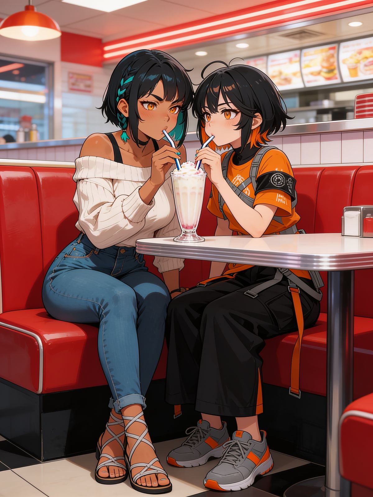 Milkshake date