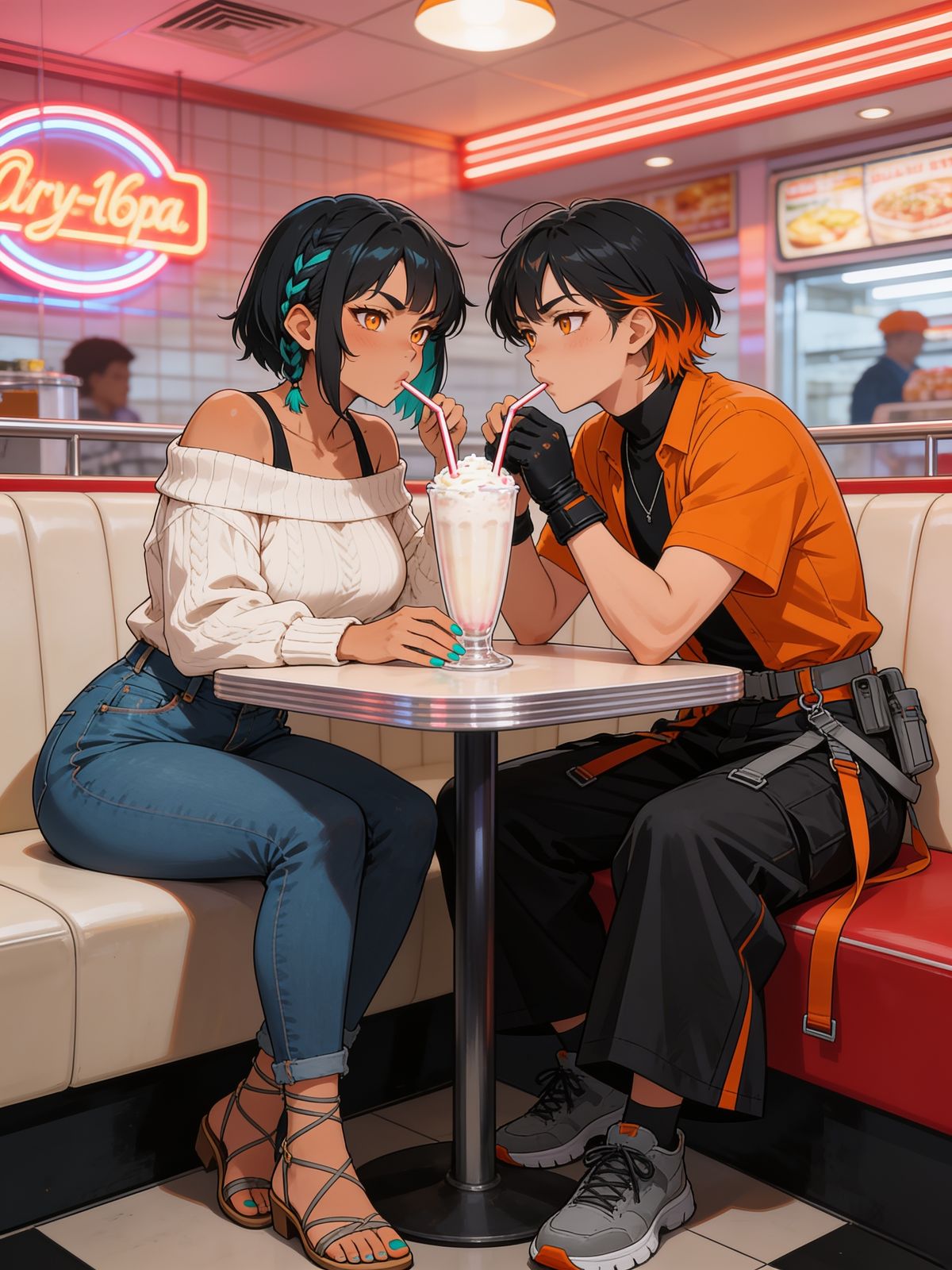 Milkshake date