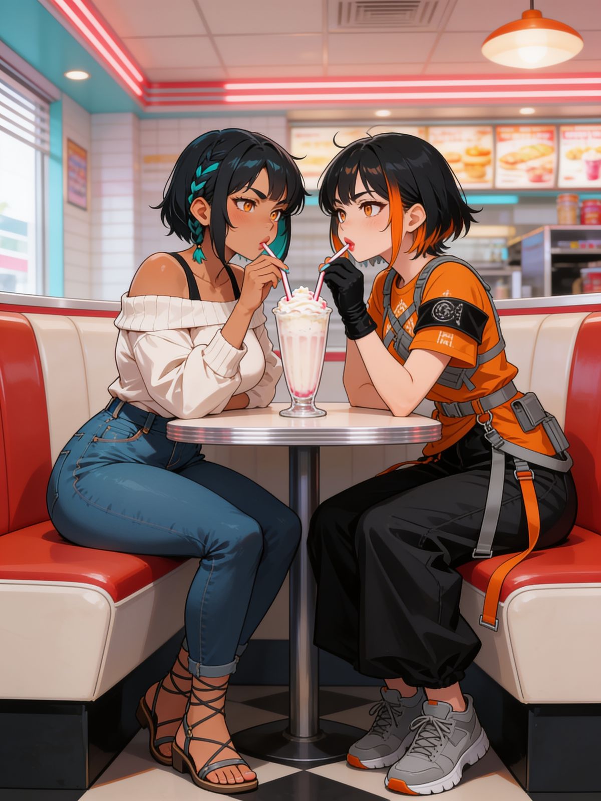 Milkshake date