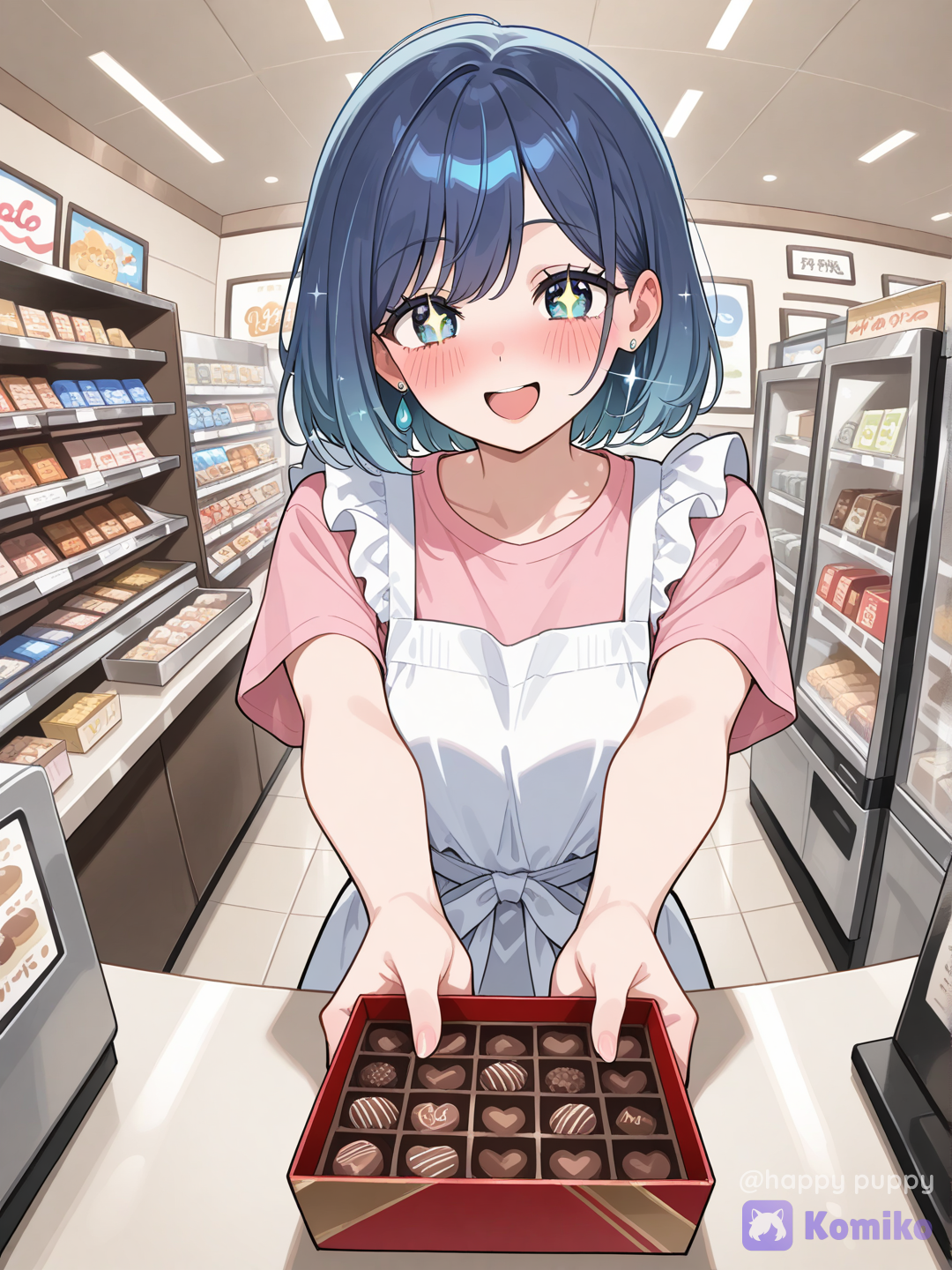 Here's your chocolate~