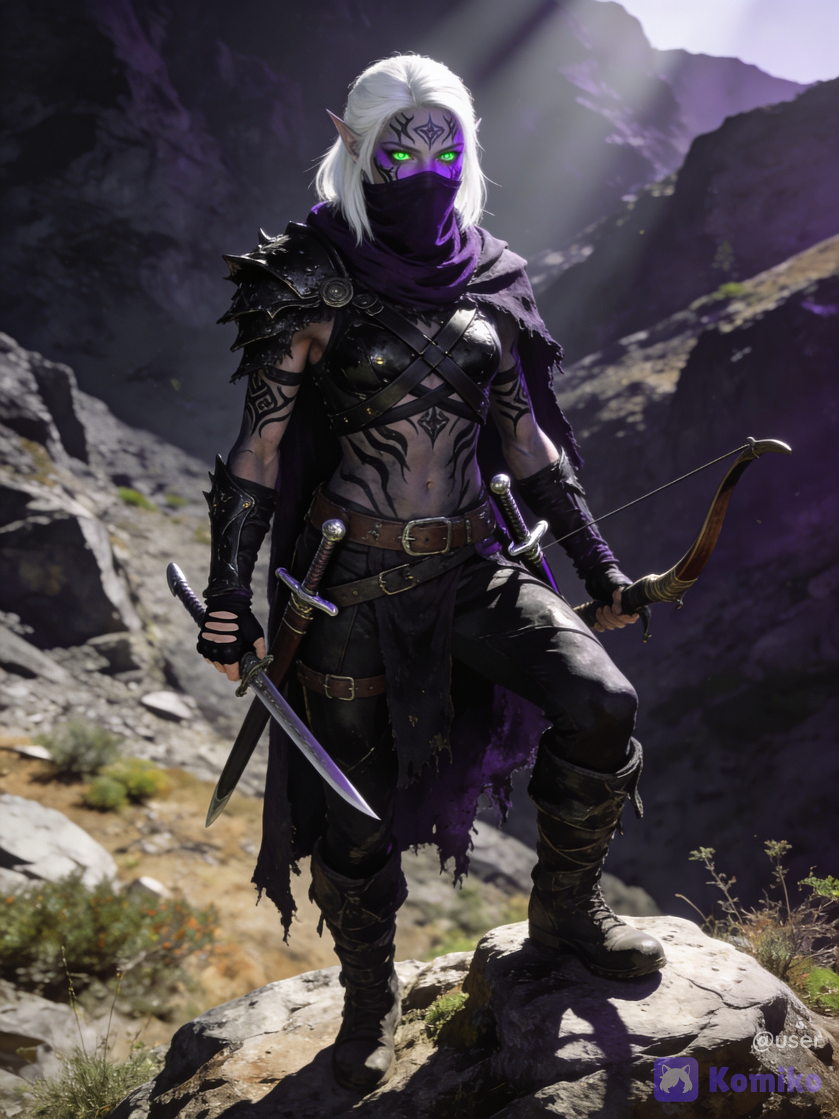 Dark elf rouge