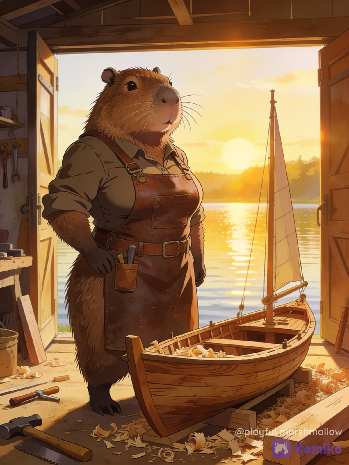 Dahlia Driftwood – Capybara Boat Builder
