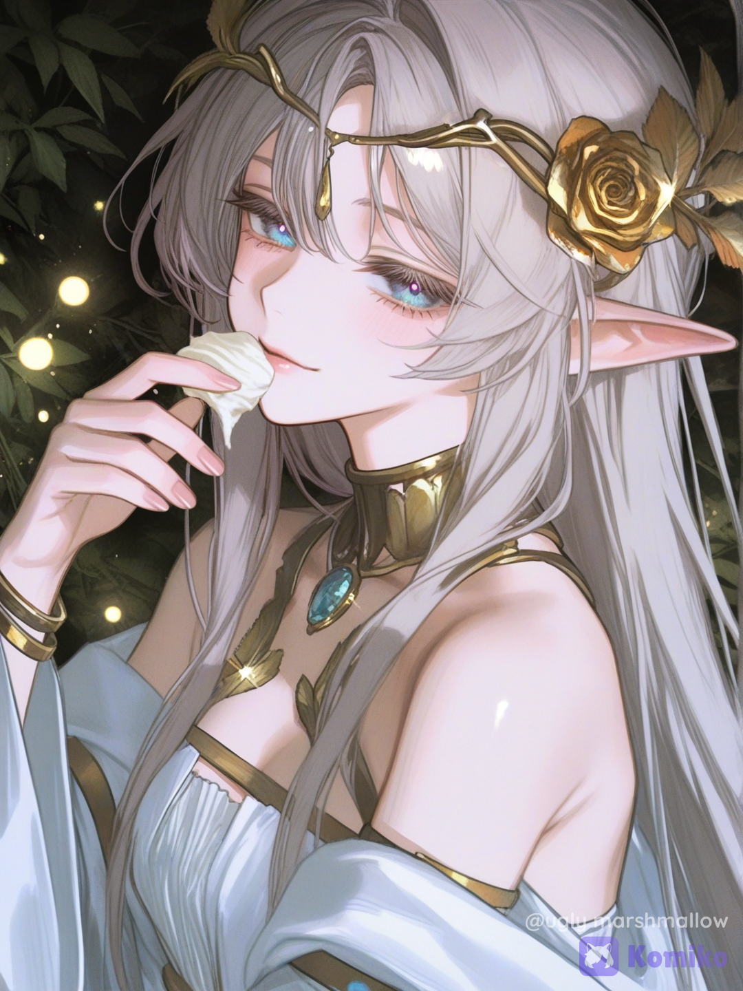 the elf princess of the silver woods
