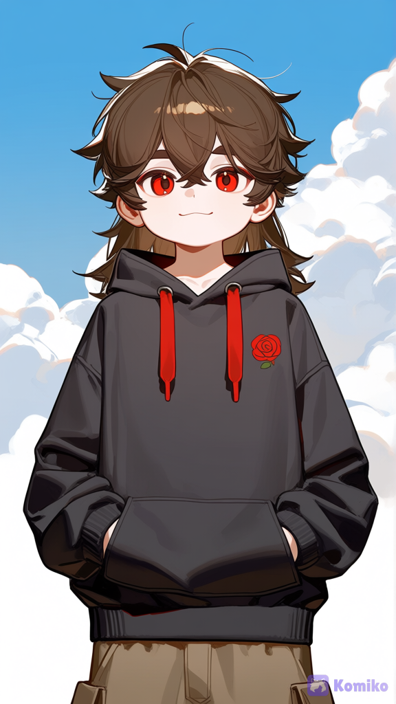 red eyed boy
