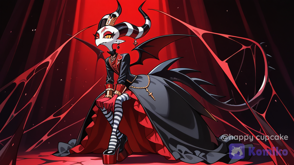 Blitzo's Royal Princess Era 👑🖤