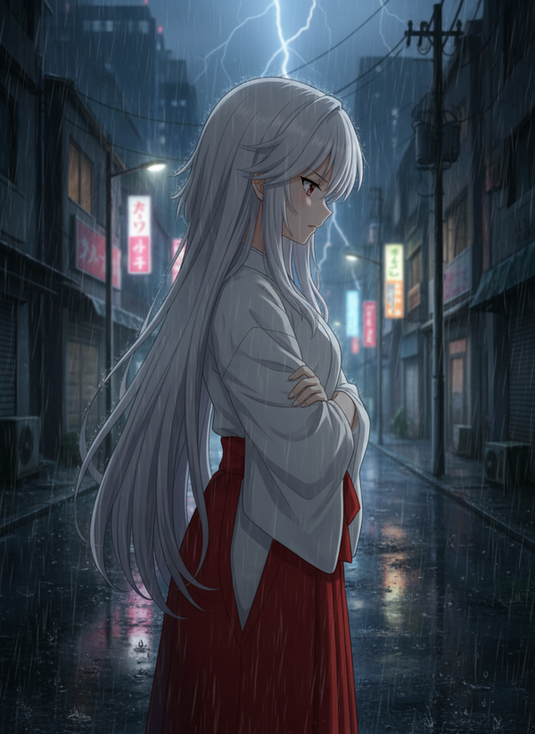 A Night to Reflect with the Rain