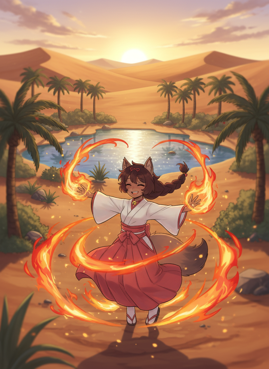 Kanako Learning Magic