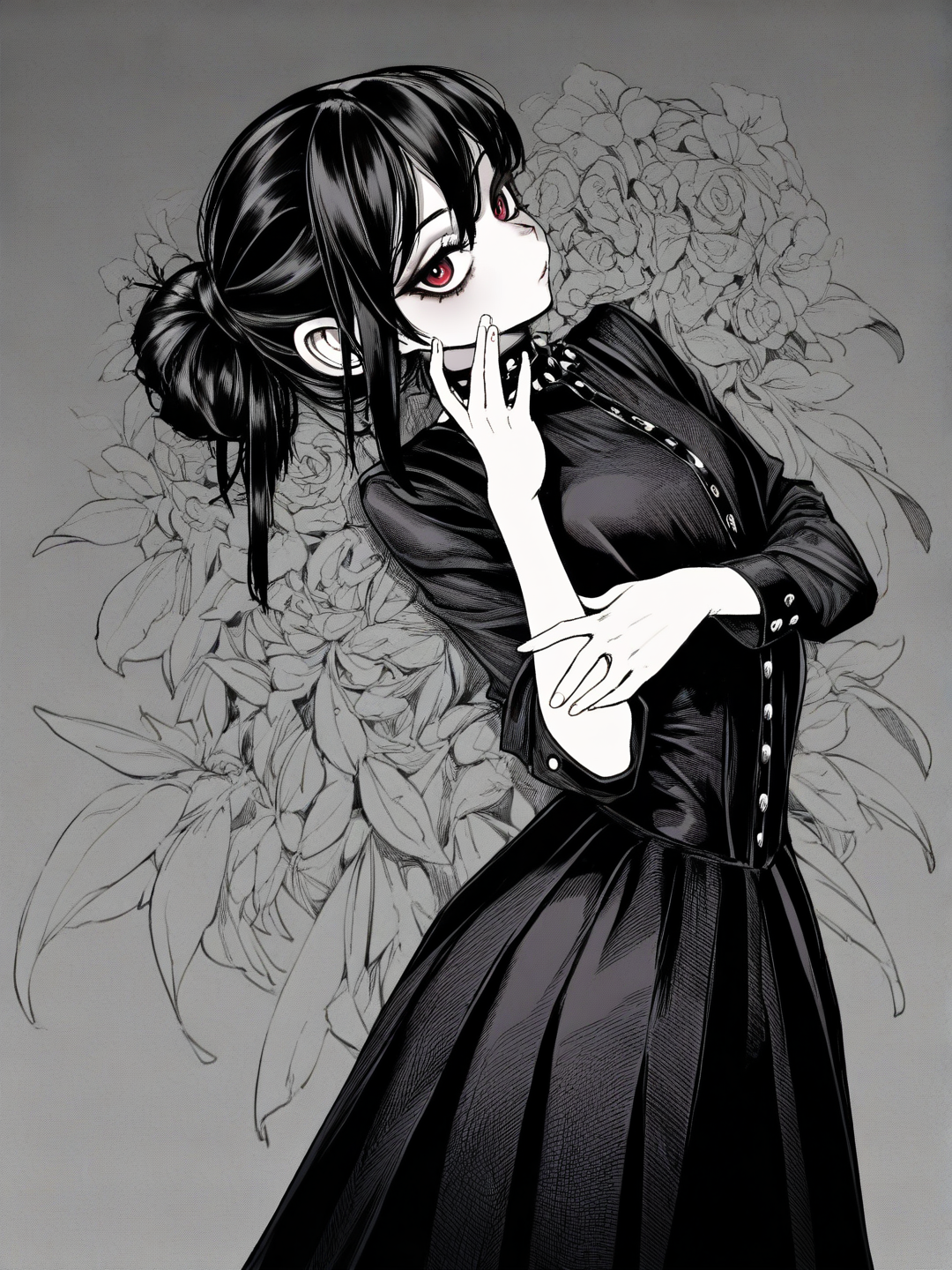 Black roses